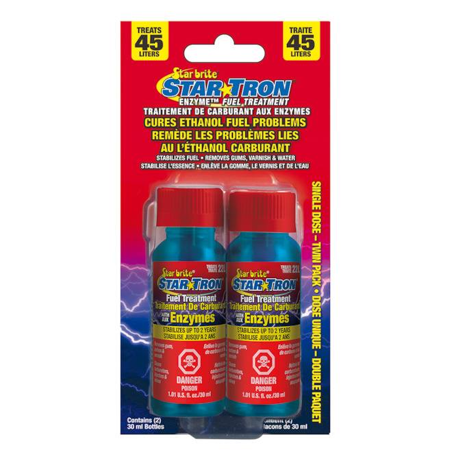 Star Brite Star Tron 2-Pack 30-ml Enzyme Fuel Treatment