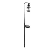 Luxworx Solar Stake Light LED 31.1-in Plastic Black