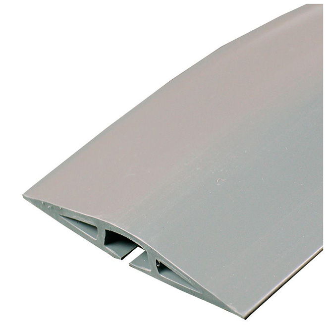 Wiremold Wire Cover for Floor 2 1/2-in x 5-ft pi Grey
