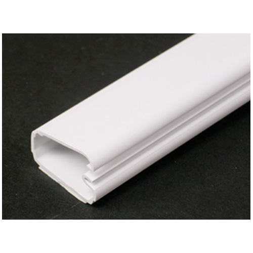 Cache-fil Wiremold plastique 60 po blanc