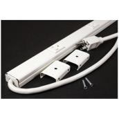 Wiremold Plugmold 6-Outlet 15-Amp 3-ft Power Strip - Off-White