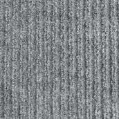 Tapis utilitaire, 72" x 82", Siamese, polypropylène, gris