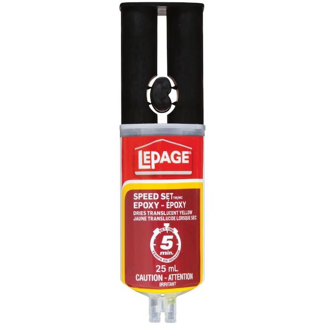 Époxy mélange instantanné Speed Set LePage, 25 ml