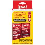 LePage Professional Speed Set Epoxy Glue Kit with Resin and Hardener - 118-ml each