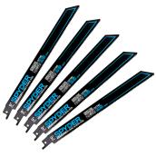 Spyder 9-in Saw Blade for Reciprocating Saw - Pack of 5