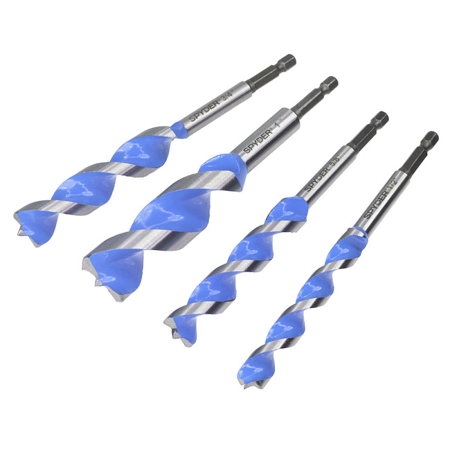 Spyder Stinger HSS Drill Bit 4-Piece Set