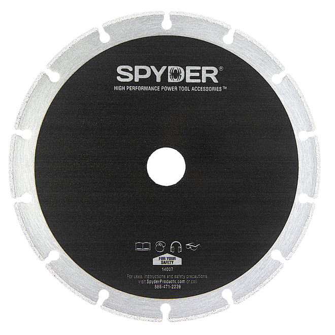 Spyder 7-in Diamond Edge Carbide Circular Saw Blade