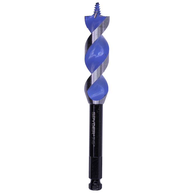 Spyder Stinger Woodboring Auger Bit - HSS - Single Pack - 7/8-in x 6-1/2-in