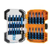 Spyder Mach-Blue 25-Piece Impact Driver Steel Bit Set - 1/4-in