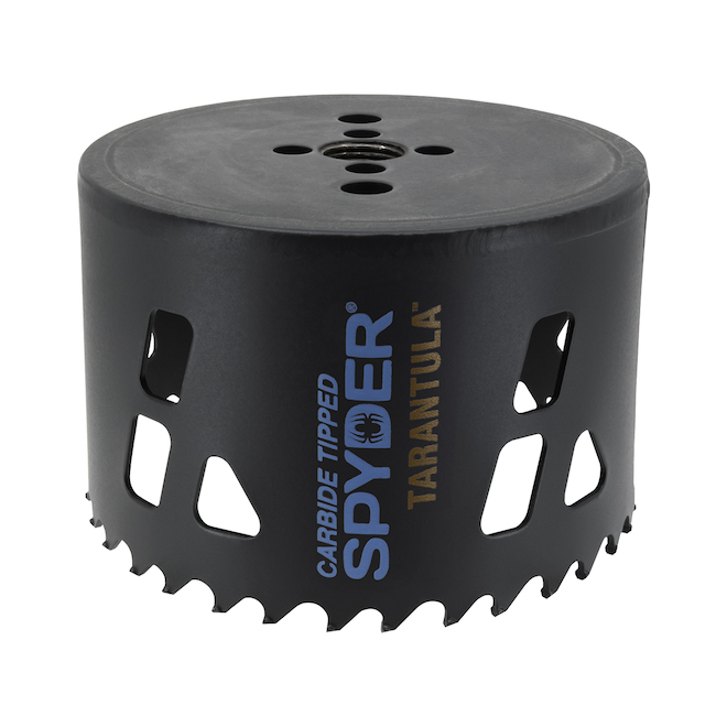 Spyder Tarantula Carbide Tipped Wood/Metal Hole Saw - 4-in - 1 Piece