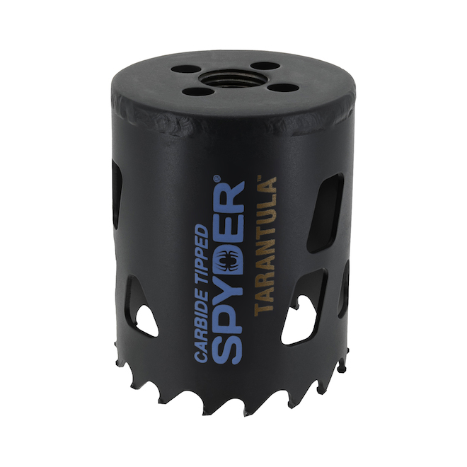 Spyder Taranla 1-Piece 2 1/8-in - Carbide-tipped - Non-arbored Hole Saw