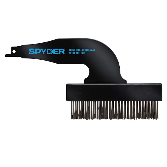 Brosse métallique pour scies alternatives Spyder, 1-paquet