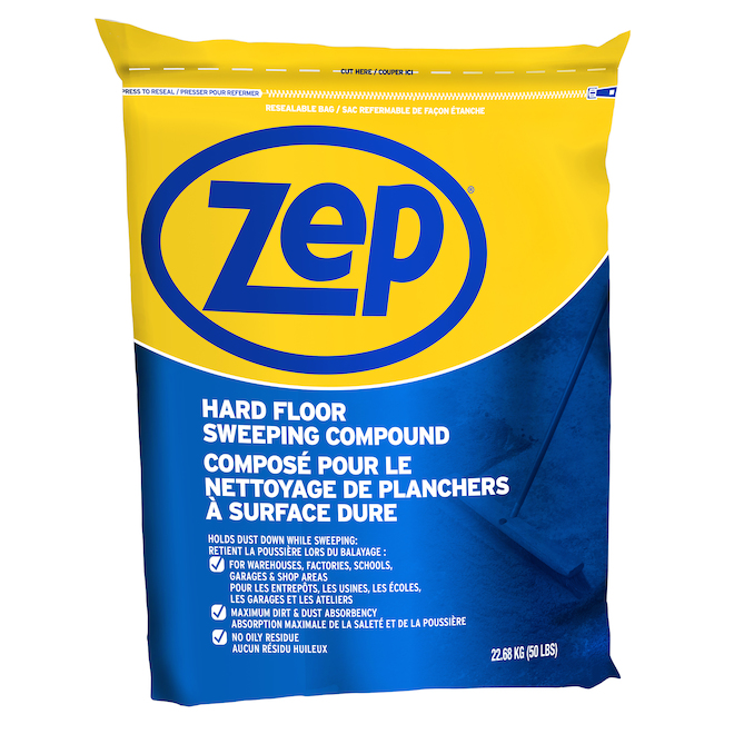 Zep Hard Floor Sweeping Compound - 50 lbs