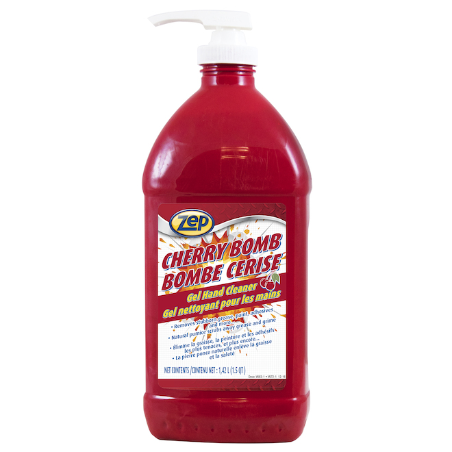 Zep Cherrry Bomb Gel Hand Cleaner - 1.42-L