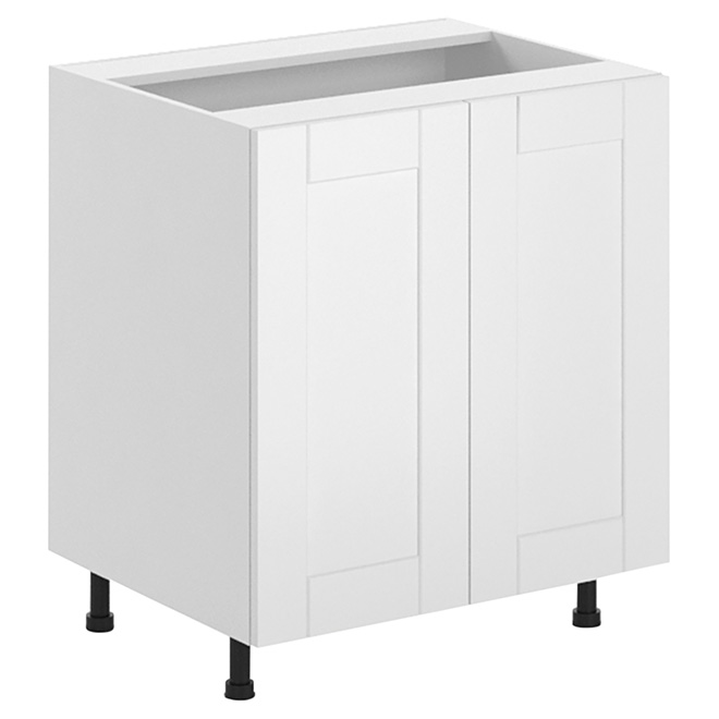 EBSU 2-Door Kitchen Cabinet - White RD-B30-WL | RONA