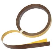 Bande de chant préencollée pour armoire de chez EBSU, 25 po, chocolat
