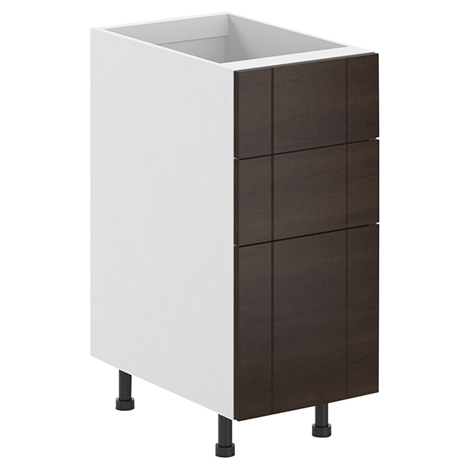 EBSU Armoire de cuisine à 3 tiroirs, 15" RDB3T15TC RONA