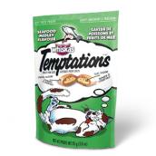 Gâteries pour chats, saveur de poisson et fruits de mer, 85 g