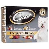Repas humides pour chiens, filet mignon et poulet-foie, 12