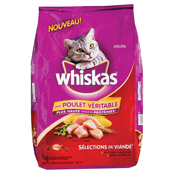 Nourriture sèche pour chat « Whiskas », 4 kg 10112961