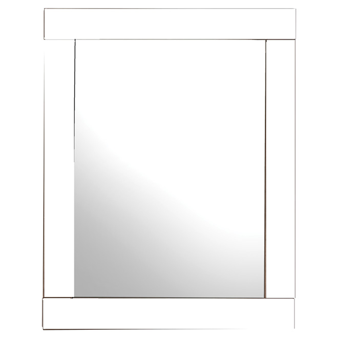 "Relax" Mirror - White