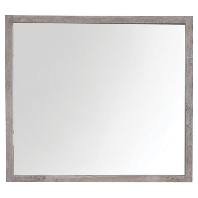 Miroir Countryside, 35 1/2" x 31 1/2", couleur bois naturel