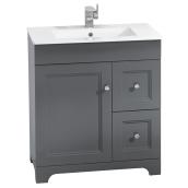 Vanity Sink - 1 Door - 2 Drawers - Classic - Light Grey