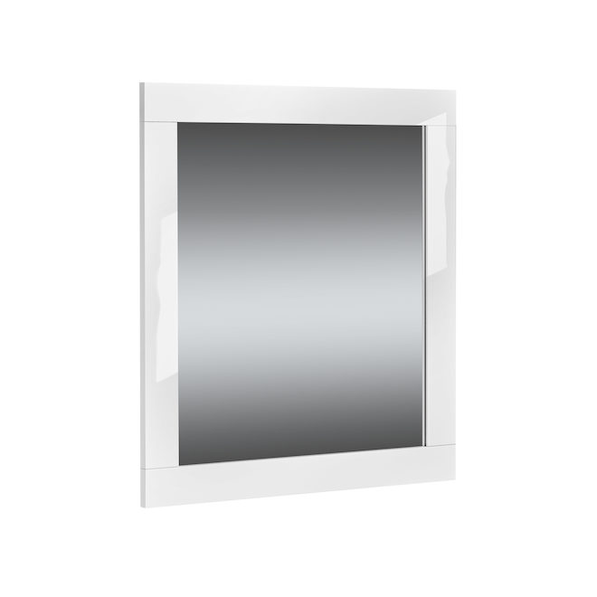 LUXO MARBRE Mirror from the Classic Collection - 28'' x 30'' - White ...