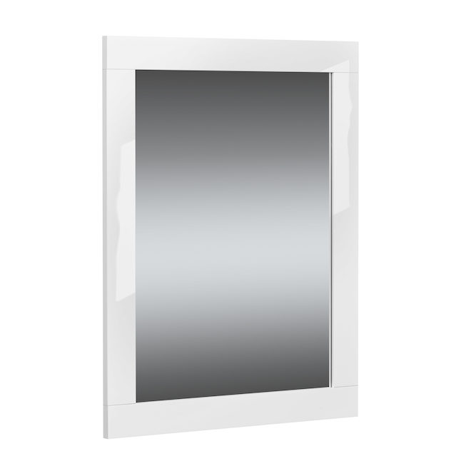 Miroir de la collection Classic, 36'' x 29,5'', blanc