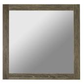 Miroir style moderne, Relax 22", 30", mélamine, chêne Alamo