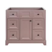 Luxo Marbre Sud 36-in Matte Taupe MDF Bathroom Vanity Cabinet