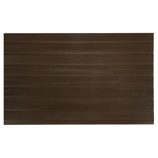 KWP Prestige Exterior Panel Siding - Rustic Walnut - Engineered Wood ...