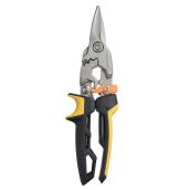 Fiskars Aviation Snips - Straight Cut - Yellow - 1 1/2-in Cut Length