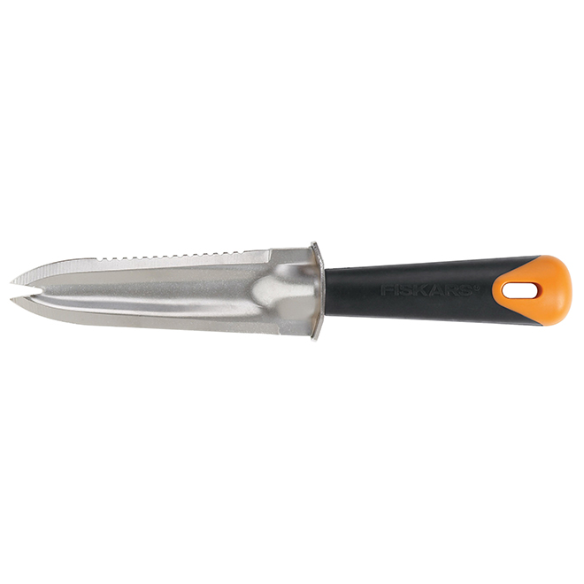 Couteau à jardin multifonction Big Grip de Fiskars, aluminium, noir et orange
