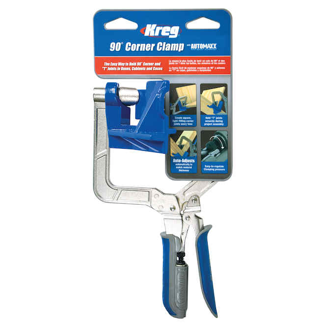 Kreg 90 Degree Corner Clamp with Automaxx Technology