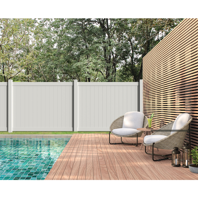 Barrette Outdoor Living Pyramid Post Cap in Vinyl 5 x 5-in - White