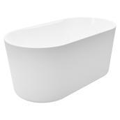A&E Bath Nilene Freestanding Tub - Acrylic 56-in White