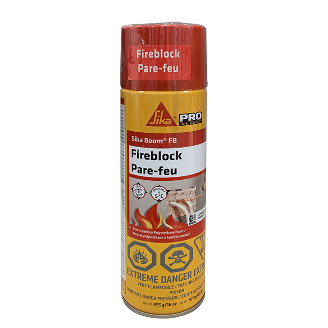 Pare-feu polyuréthane Boom 130-FB de Sika, 16 oz, peinturable/ponçable