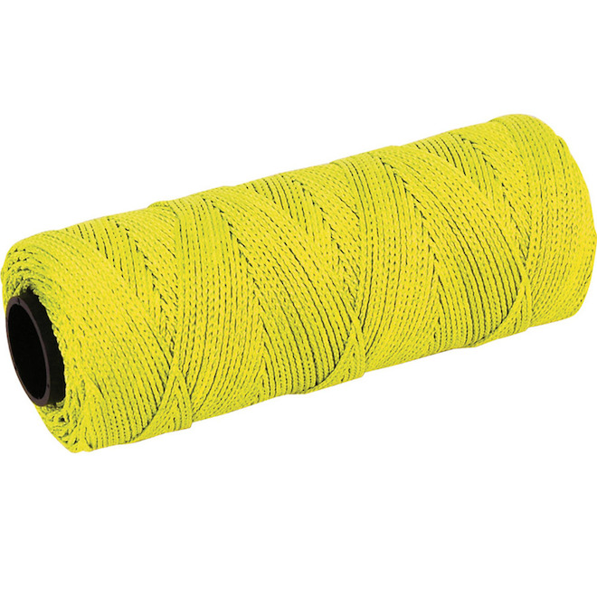 Marshalltown 500-ft Fluorescent Yellow Nylon Mason Line