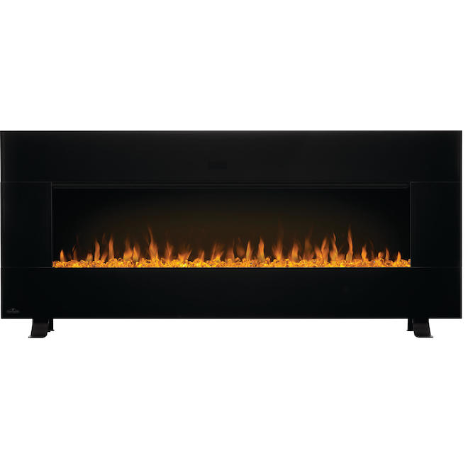 Napoleon Electric Fireplace with Bluetooth Speaker - 400 sq. ft. - 50-in x 20.5-in - Black