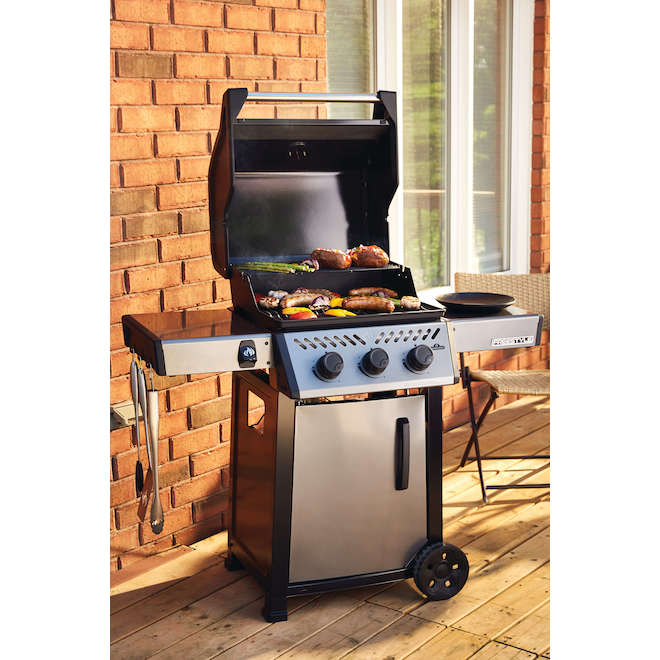 Napoleon Freestyle 365 Grey 33,000-BTU 3-Burner Liquid Propane Gas Grill