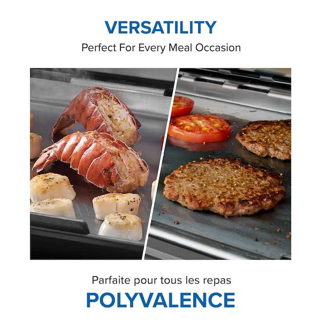 Napoleon Freestyle Griddle Cart Propane Gas 36-in 15 000 BTU - Matte Black