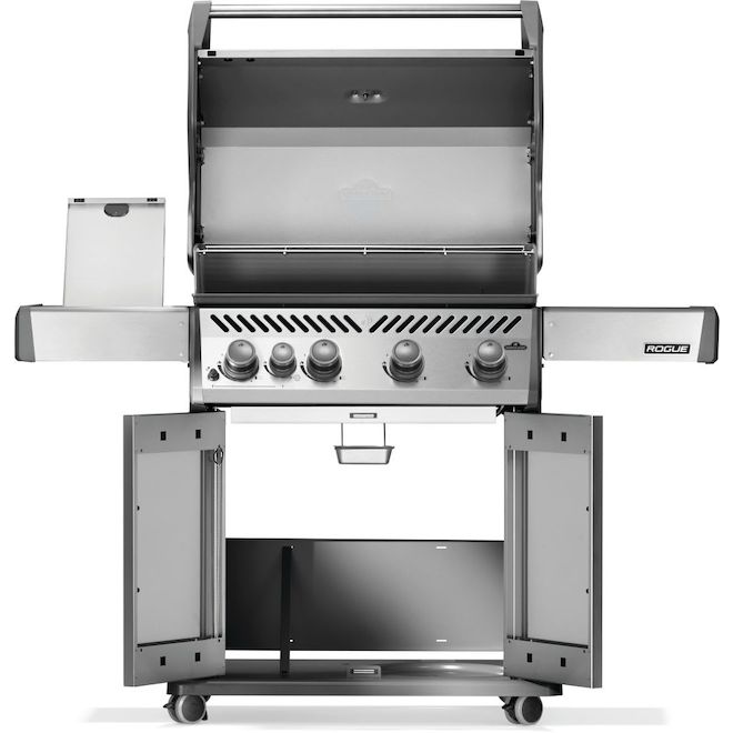 Napoleon Rogue Natural Gas Grill with 4 Burners 57 000 BTU - Stainless Steel