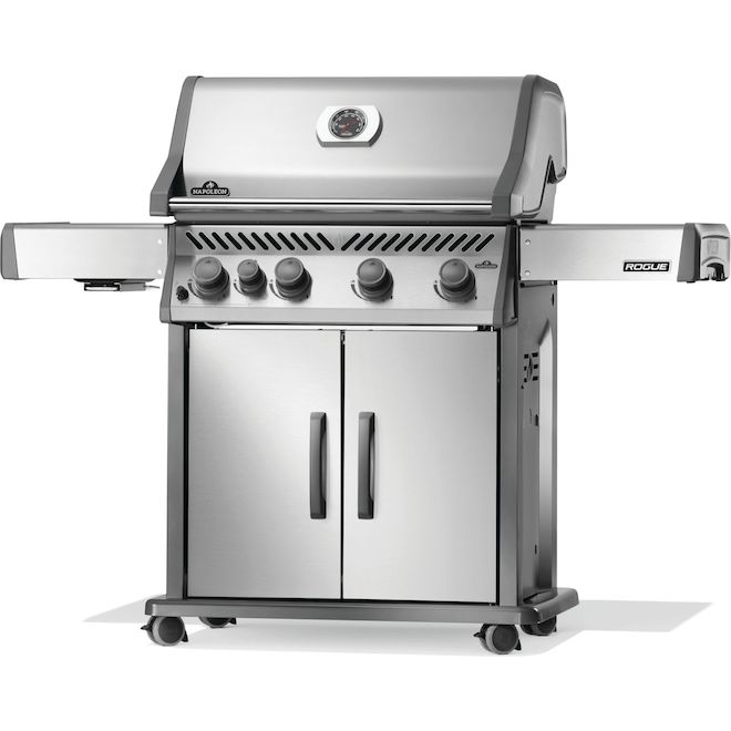 Napoleon Rogue Natural Gas Grill with 4 Burners 57 000 BTU - Stainless Steel