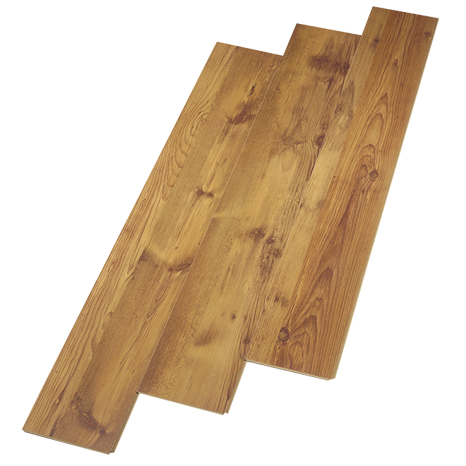 Quickstyle Laminate Flooring - Micro Beveled - Antique Pine Finish -  Residential 0020-03346-08AH