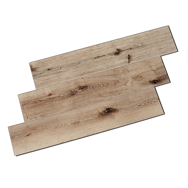 QUICKSTYLE True Grout Waterproof Vinyl Floor Planks Antibacterial and Mildew Resistant Realistic Wood Look - Clic Lock