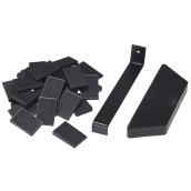 Quickstyle Floating Floor Installation Kit for Laminate and Vinyl Flooring - Black - 30 Spacers Included