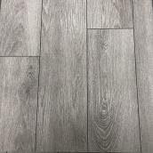 QUICKSTYLE True Grout Vinyl Composite Flooring Tiles - 7-in W x 36-in L x 7-mm D - Wood-Look