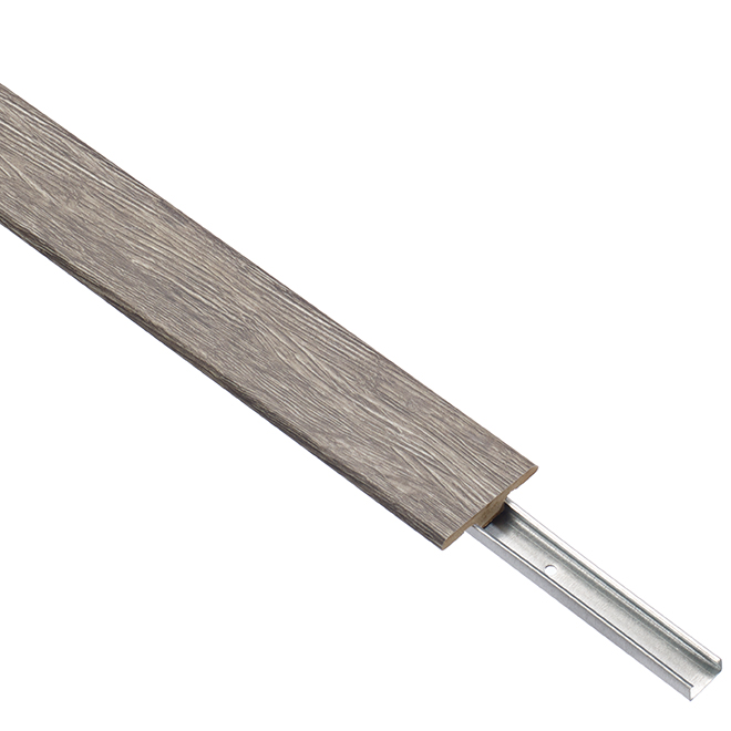 VINYLE Moulure de transition, 1 3/4" x 47", chêne charbon RONA