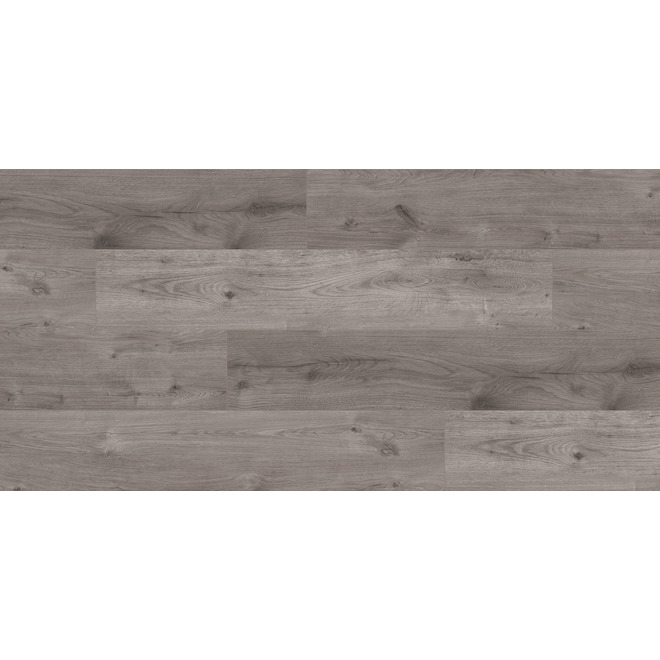 Plancher stratifié Quickstyle couleur chêne Ashmond 7,5 po x 54,45 po x 12 mm, 17,24 pi²/bte